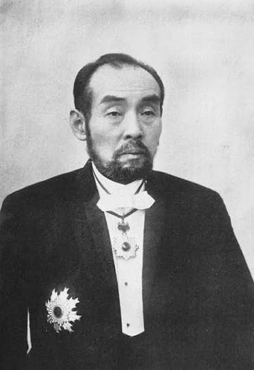藤田伝三郎の肖像写真