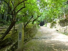 萩往還の石畳の道